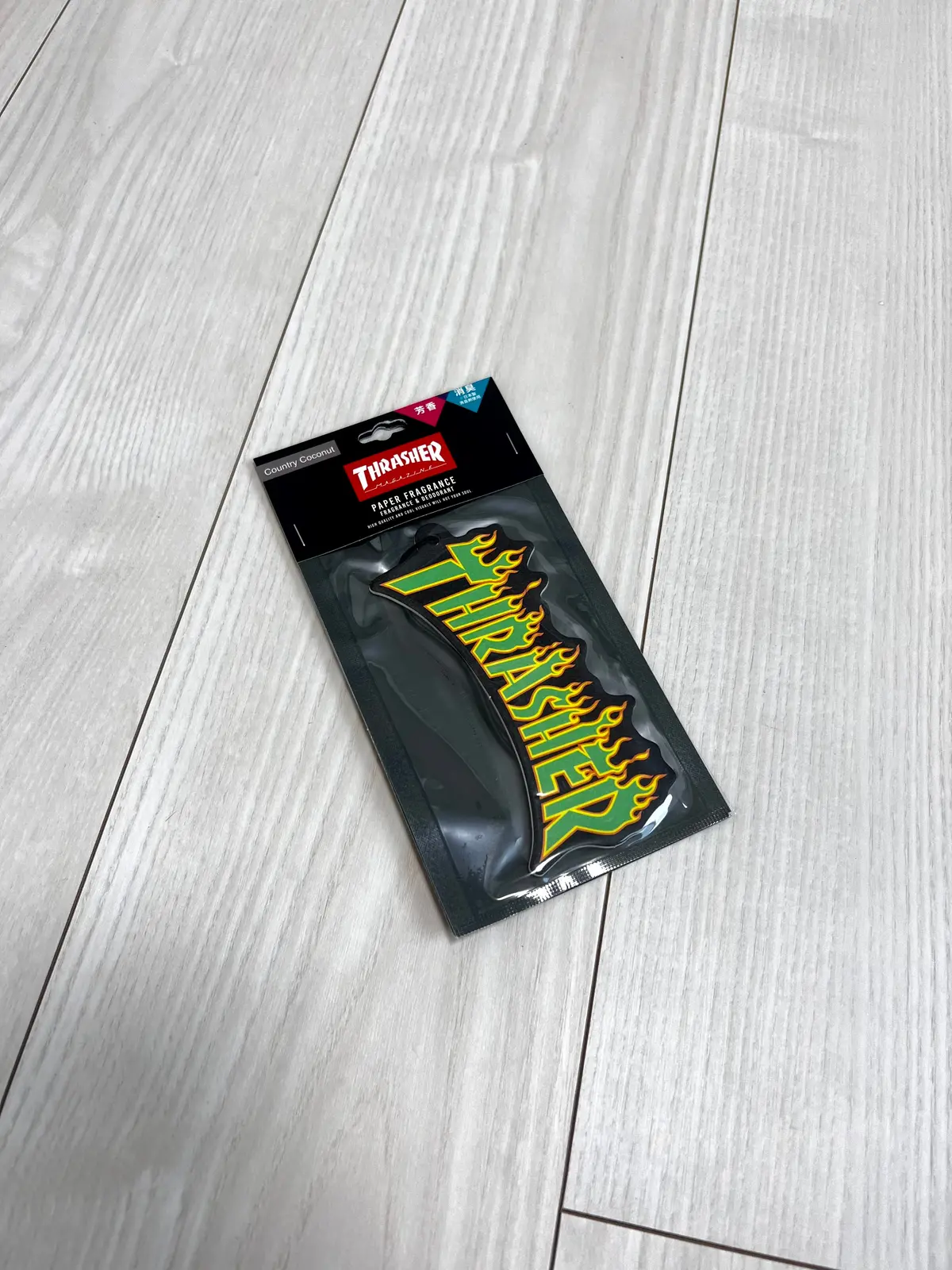 Thrasher Flame Paper Fragrance Air Freshener Natural Savon 1