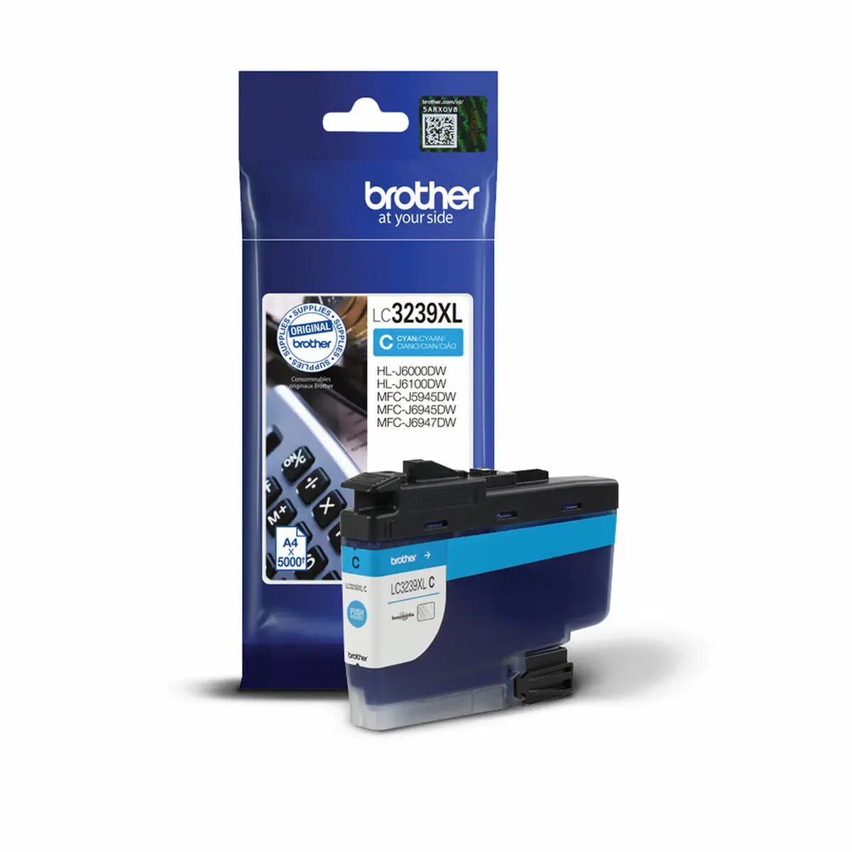 Original Ink Cartridge Brother Lc3239xlc 1
