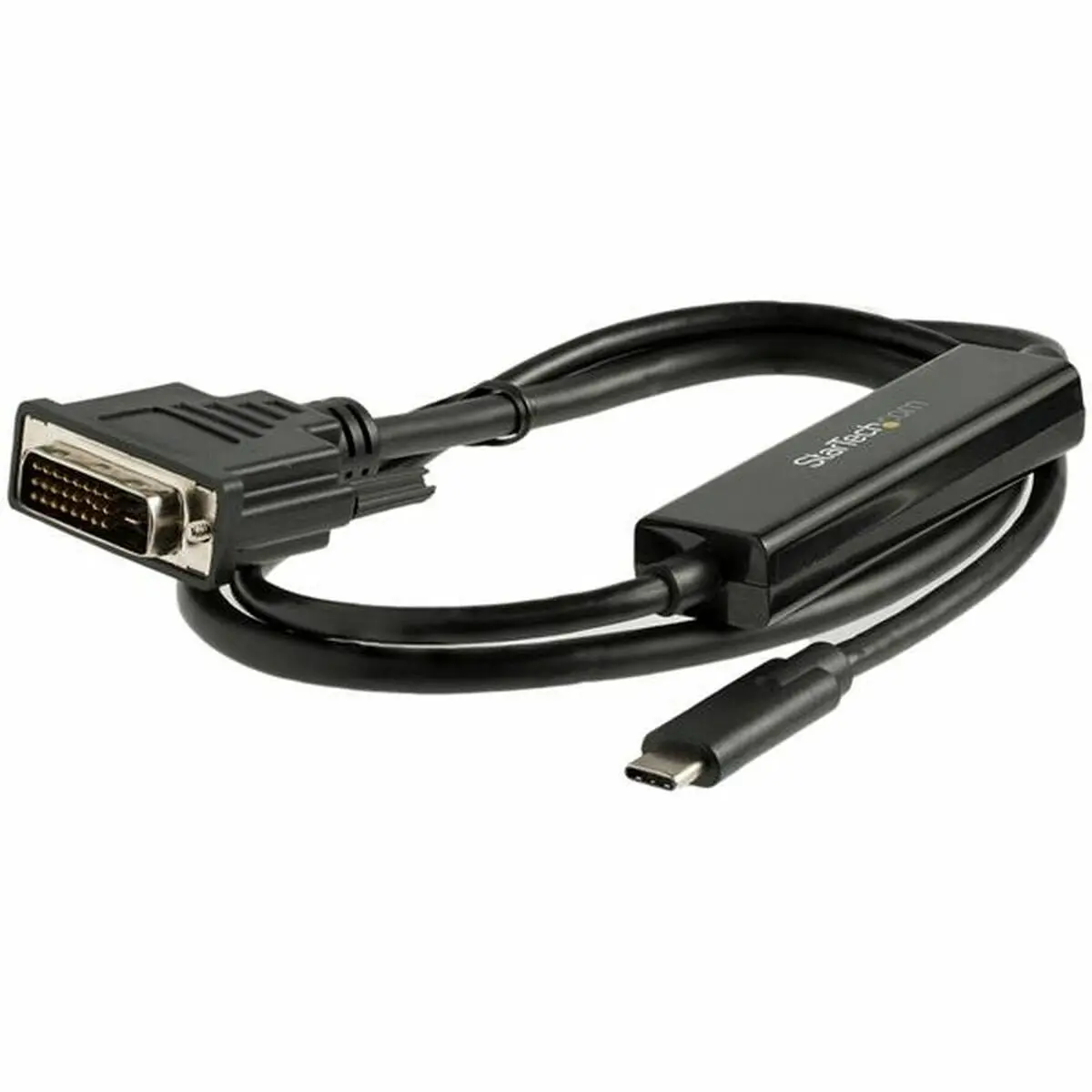 Usb C To Dvi-Dcable Startech Cdp2dvimm1mb Black 1 M 1