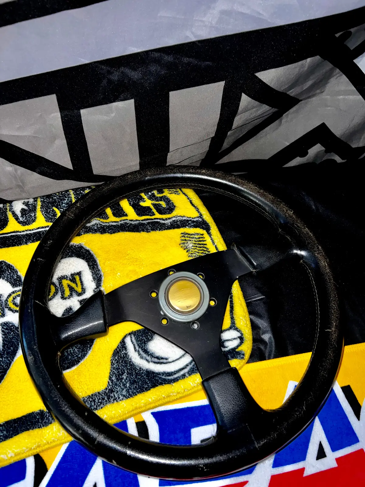 Momo Monte Carlo 350 Steering Wheel 1