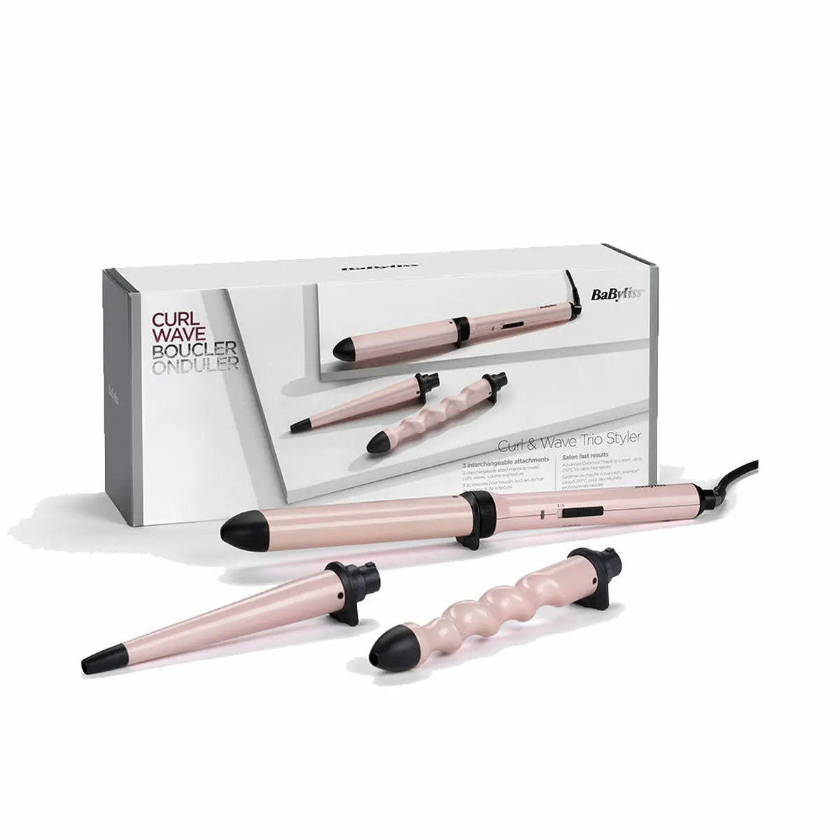 Curling Tongs Babyliss Curl&Wavetrio 1
