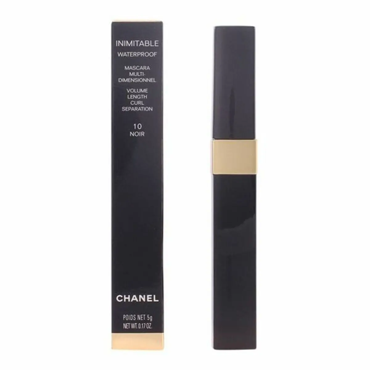 Volume Effect Mascara Chanel Inimitable Wp Black Nº 10 Nº 10 Noir Nº 10-Noir 5 G 1