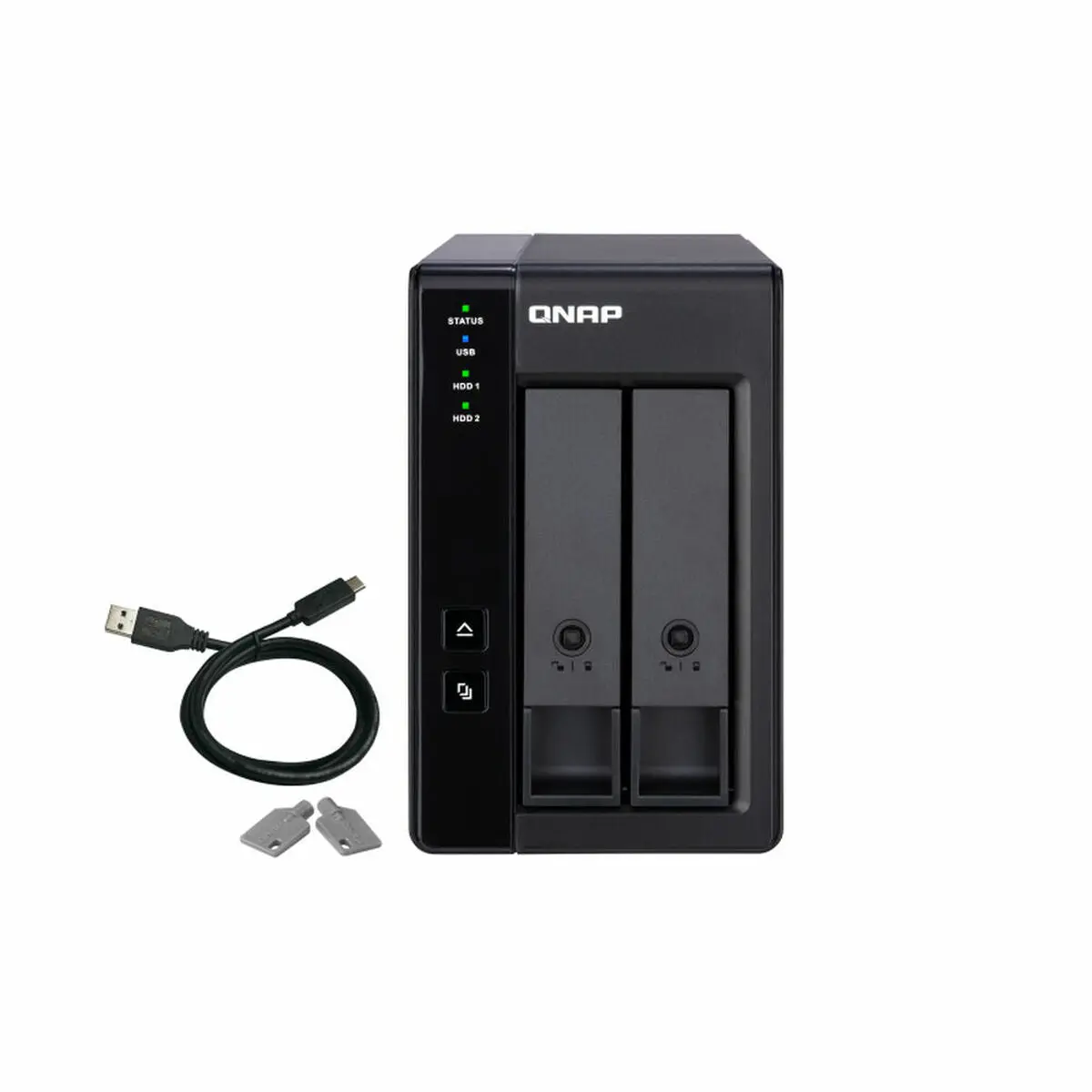 Nas Network Storage Qnap Tr-002               Black 1