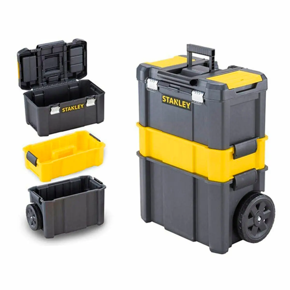 Tool Cart Stanley Plastic Toolbox 1