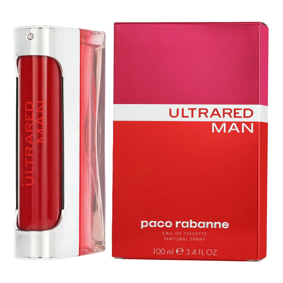 Men's Perfume Paco Rabanne Edt Ultrared Men (100 Ml) 1
