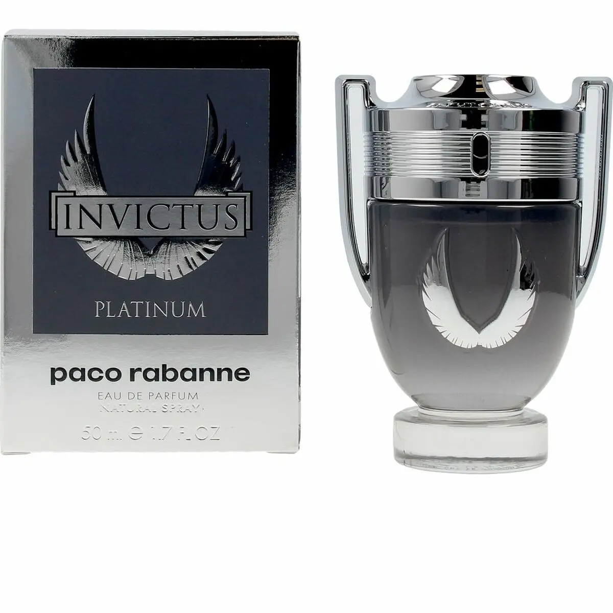 Men's Perfume Paco Rabanne Invictus Platinum Edp Edp 50 Ml 1