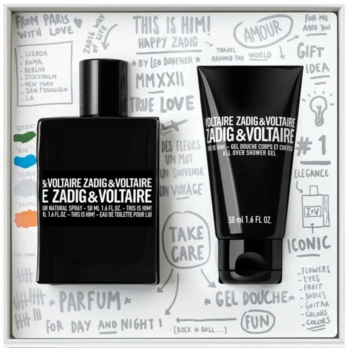 Men's Perfume Set Zadig & Voltaire This Is Him 2 Pieces 1