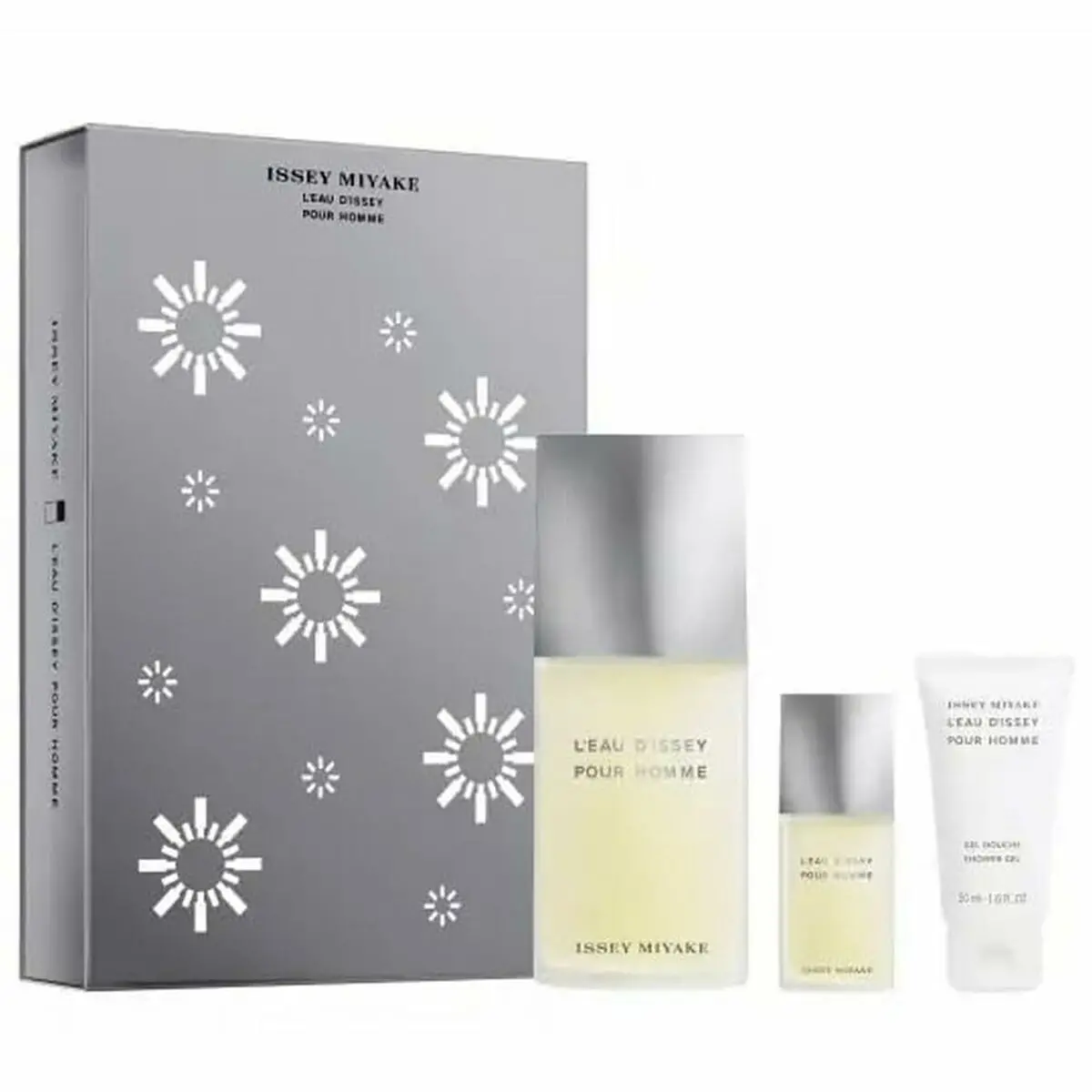 Women's Perfume Set Issey Miyake L'eau D'issey Pour Homme Edt 3 Pieces 1