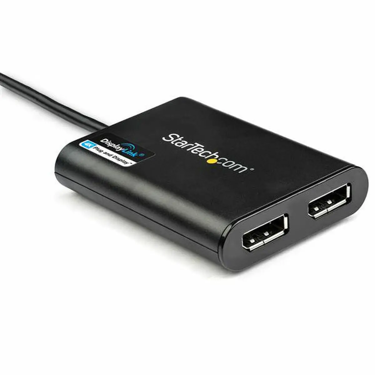 Displayport Cable Usb 3.0 Startech Usb32dp24k60 Black 1
