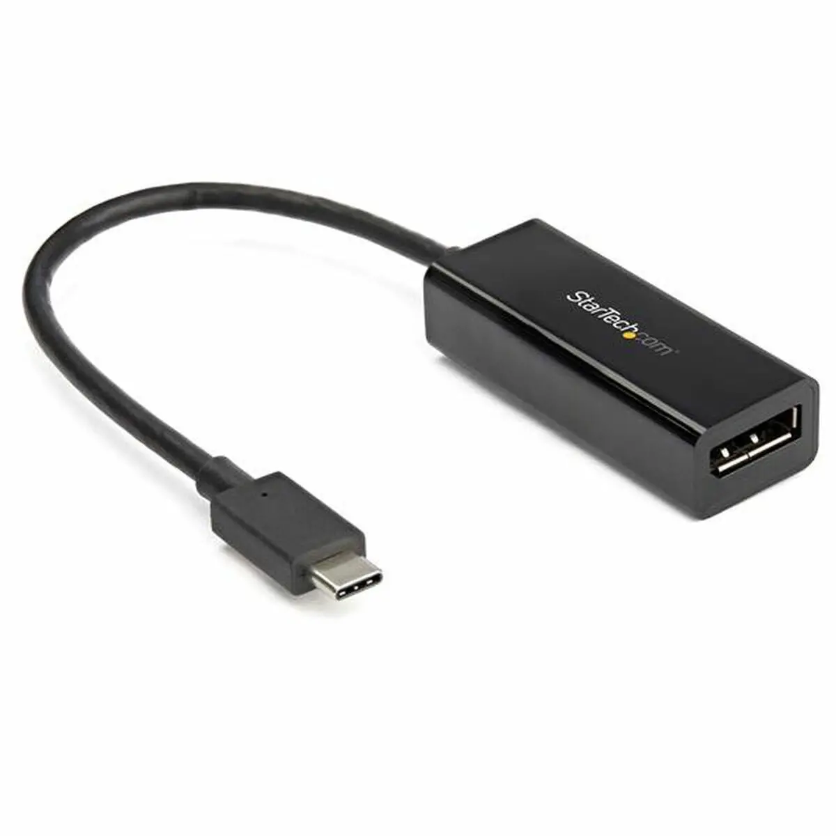Usb C To Displayport Adapter Startech Cdp2dp14b            Black 1