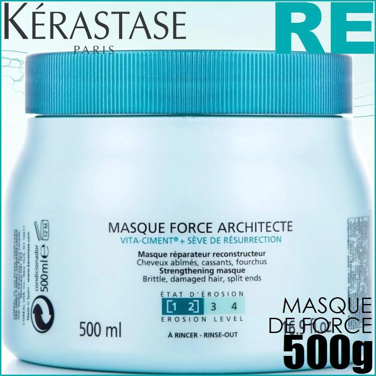 Hair Mask Resistance Architecte Kerastase 34553 500 Ml 1
