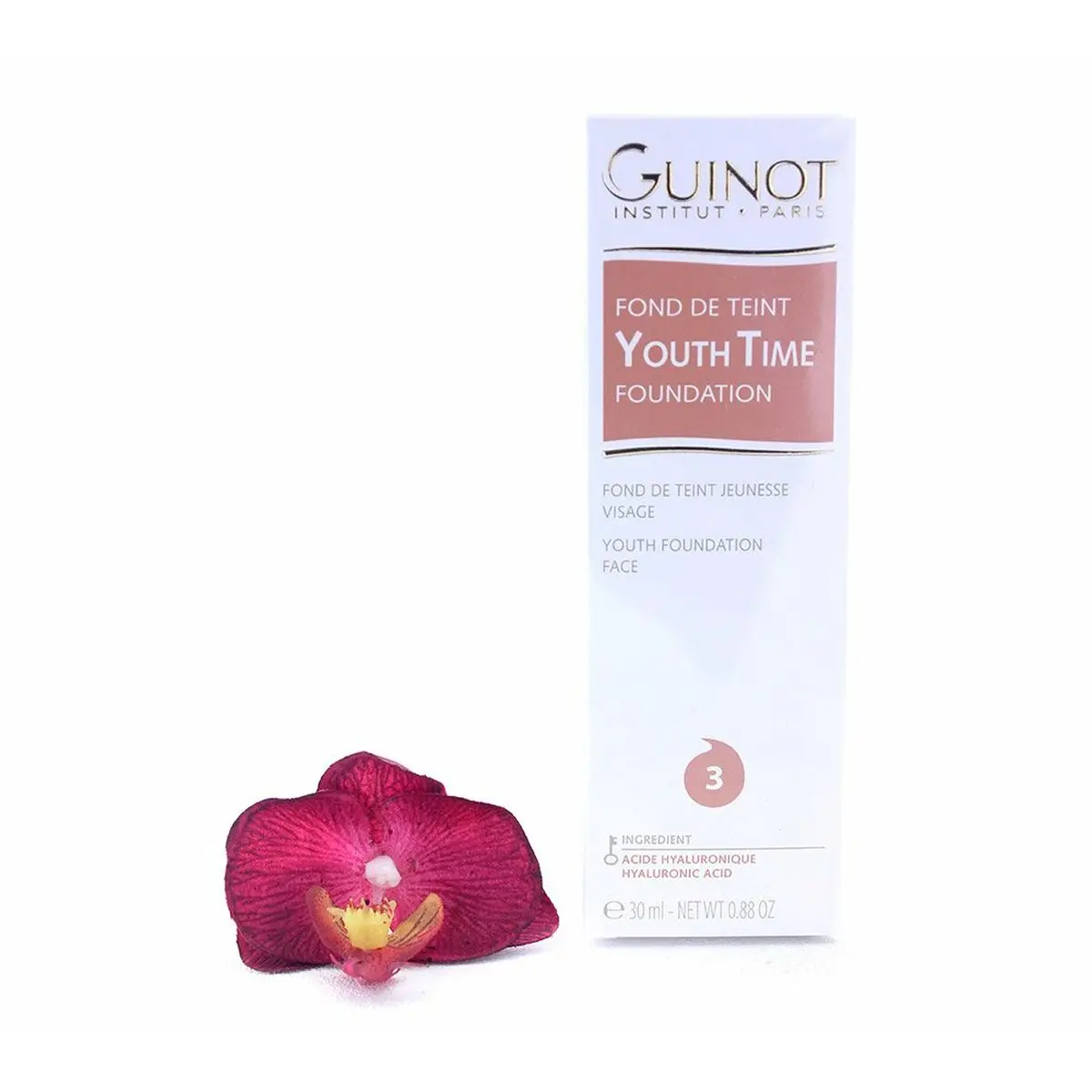 Make-Up Primer Guinot Fond De Teint Youth Time N°3 Nº 3 30 Ml 1