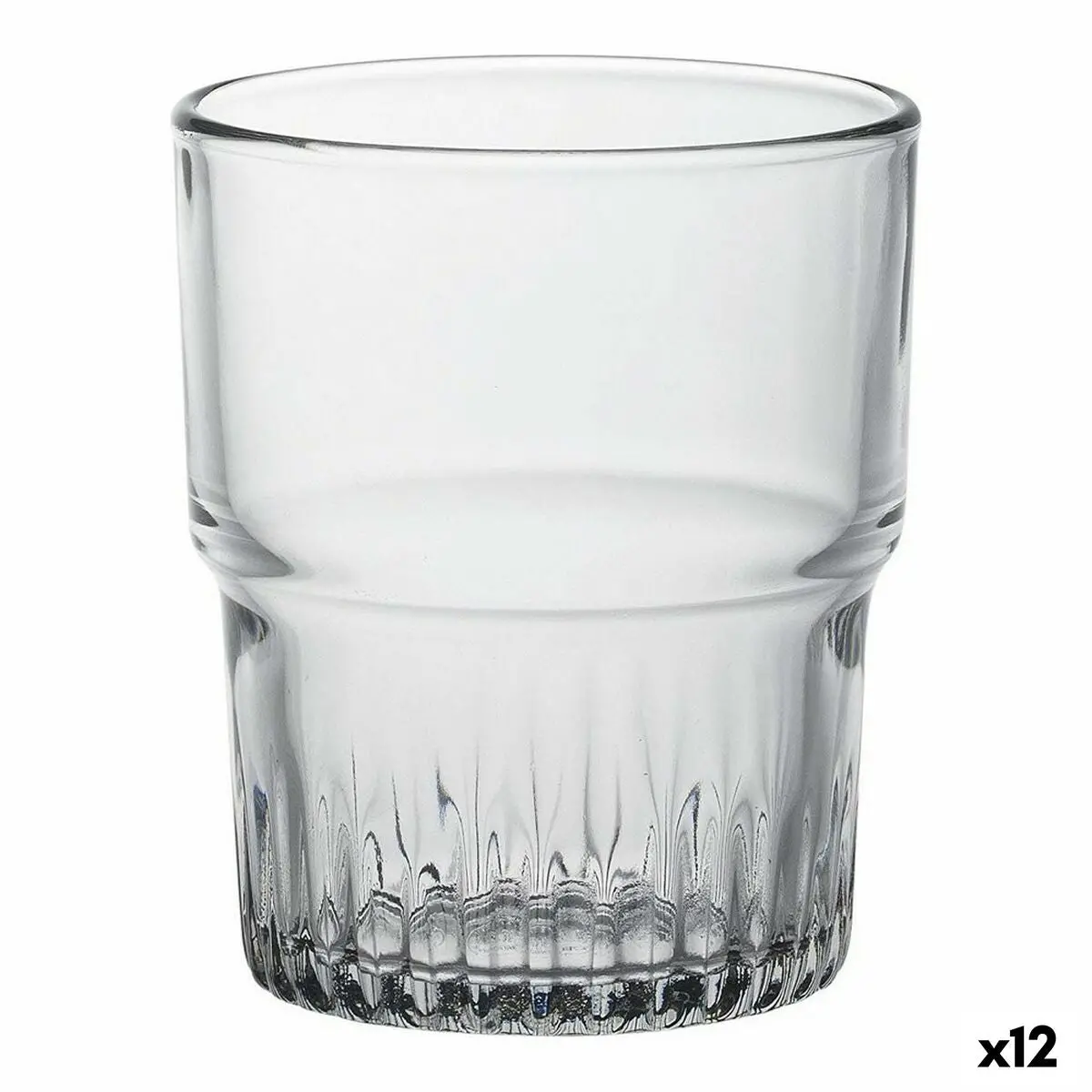 Set Of Glasses Duralex Stackable Transparent 6 Pieces 160 Ml (12 Units) 1