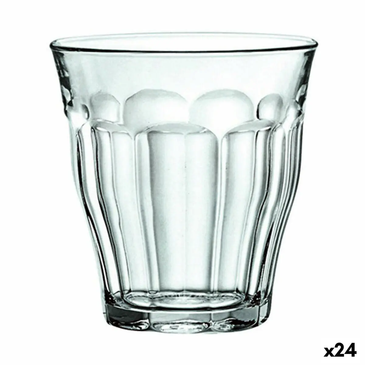 Set Of Glasses Duralex Picardie Transparent 6 Pieces 90 Ml (24 Units) 1