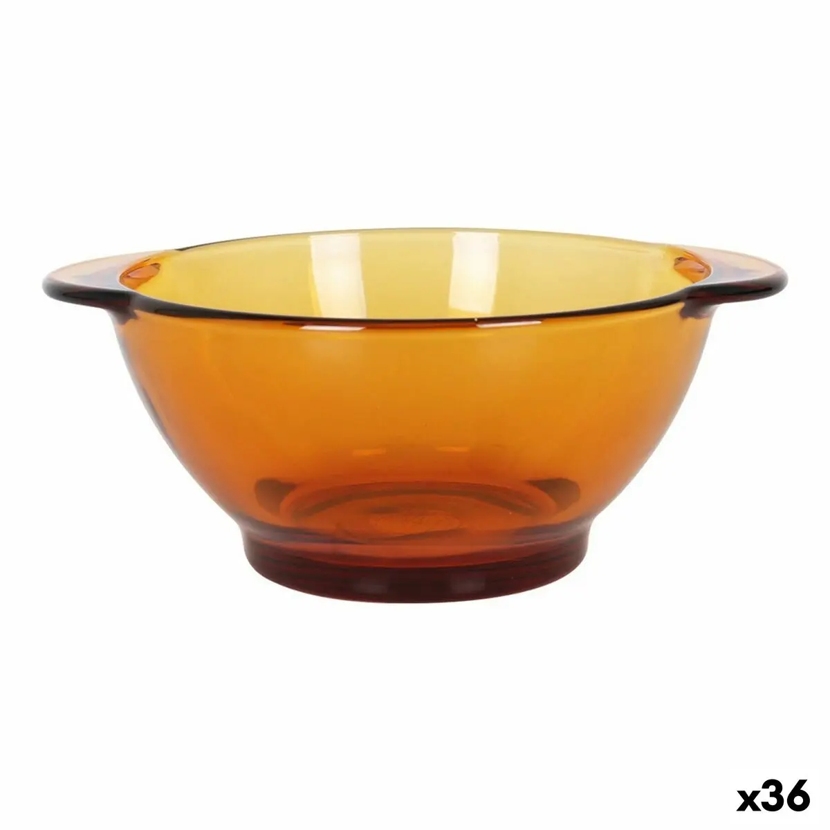 Bowl Duralex Lys Crystal Amber 510 Ml 16,4 X 13,4 X 6,7 Cm (36 Units) 1