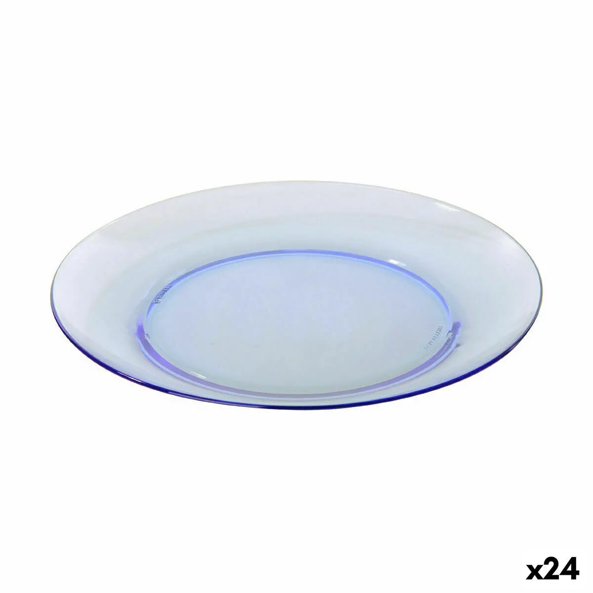 Dessert Dish Duralex Lys Blue Ø 19 Cm (24 Units) 1