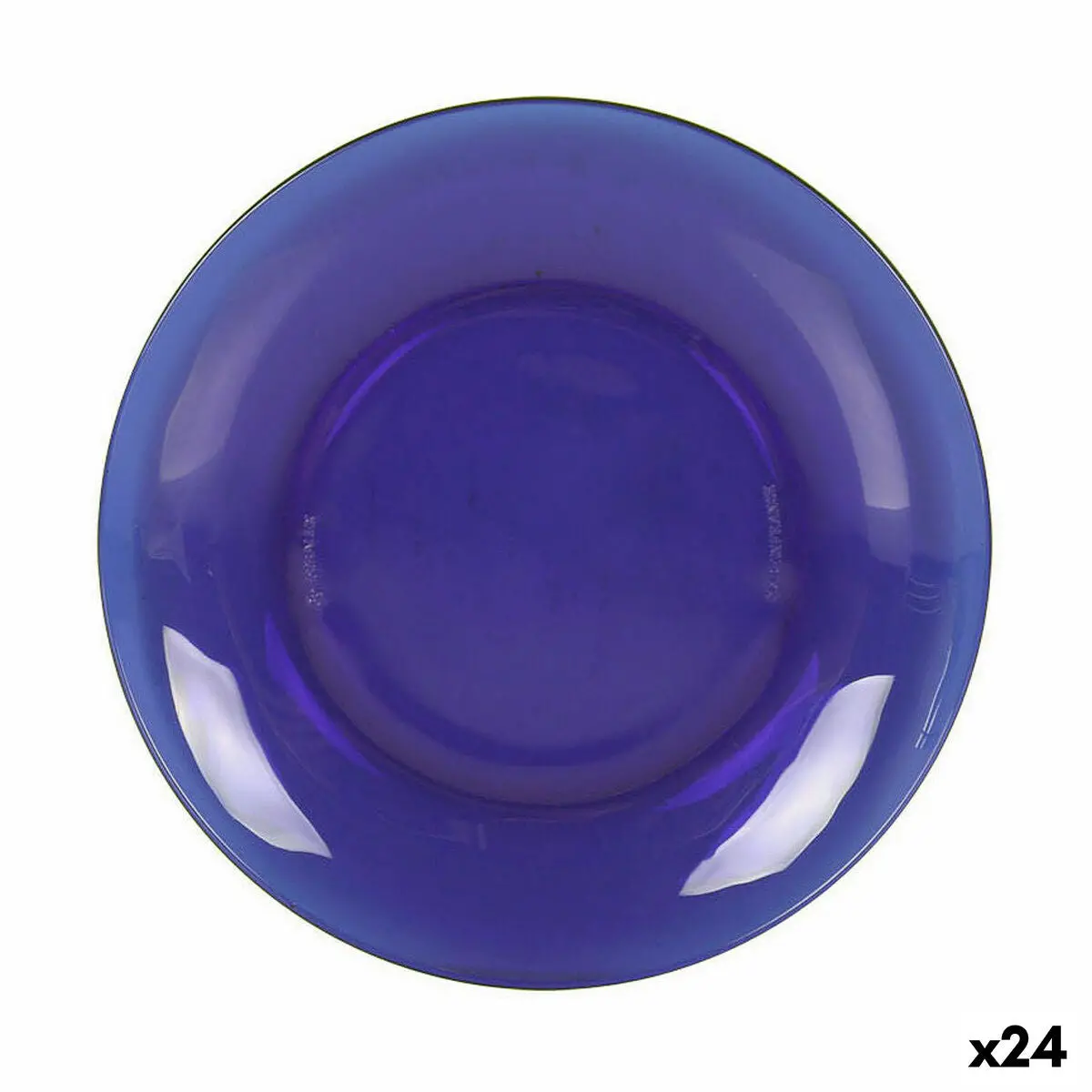 Dessert Dish Duralex Lys Blue Ø 19 X 2 Cm (24 Units) 1