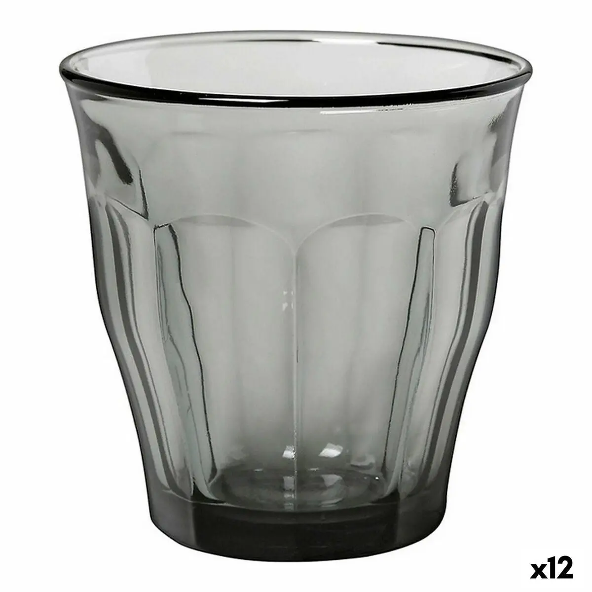 Set Of Glasses Duralex Picardie Grey 6 Pieces 250 Ml (12 Units) 1