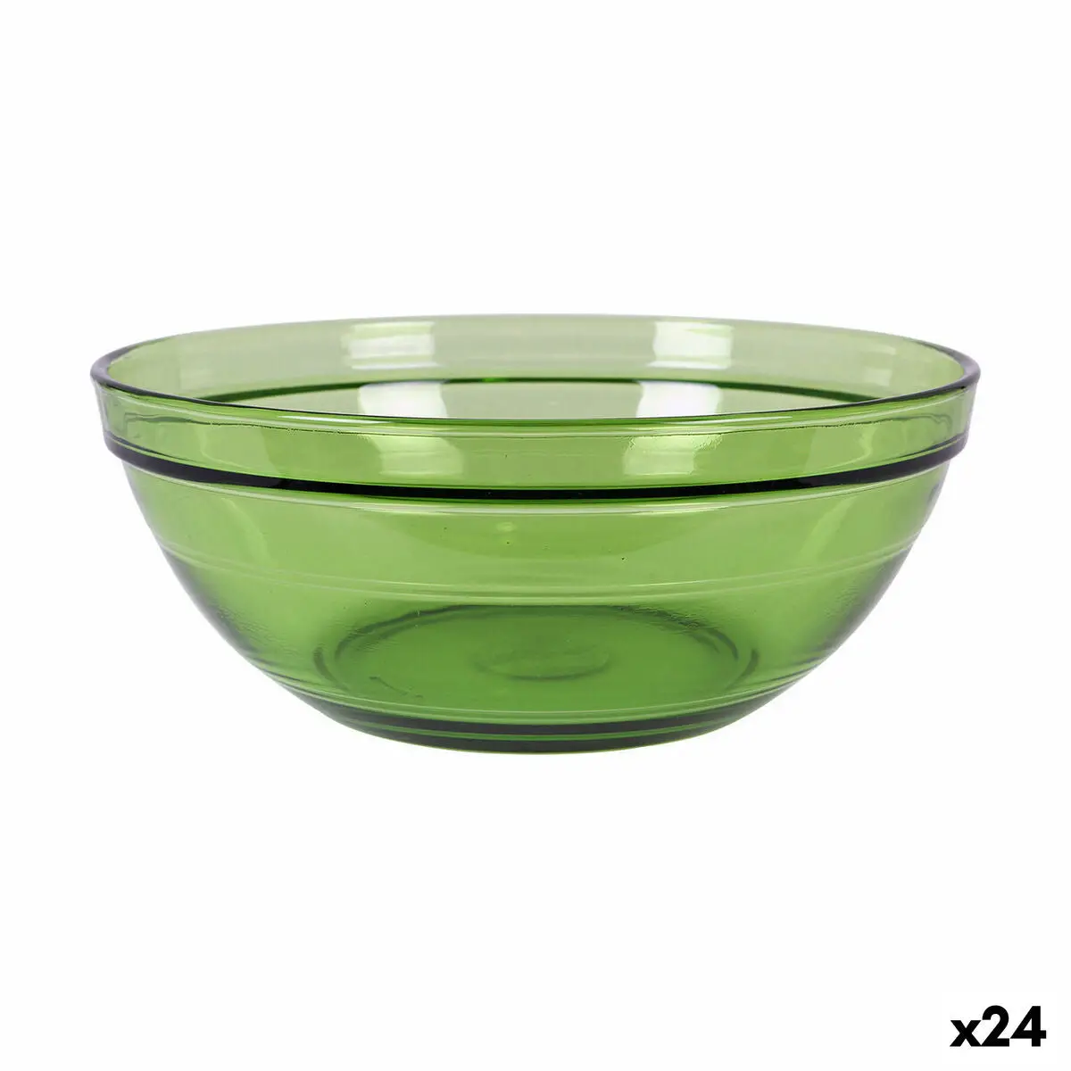 Salad Bowl Duralex Lys 1,6 L Green (24 Units) 1