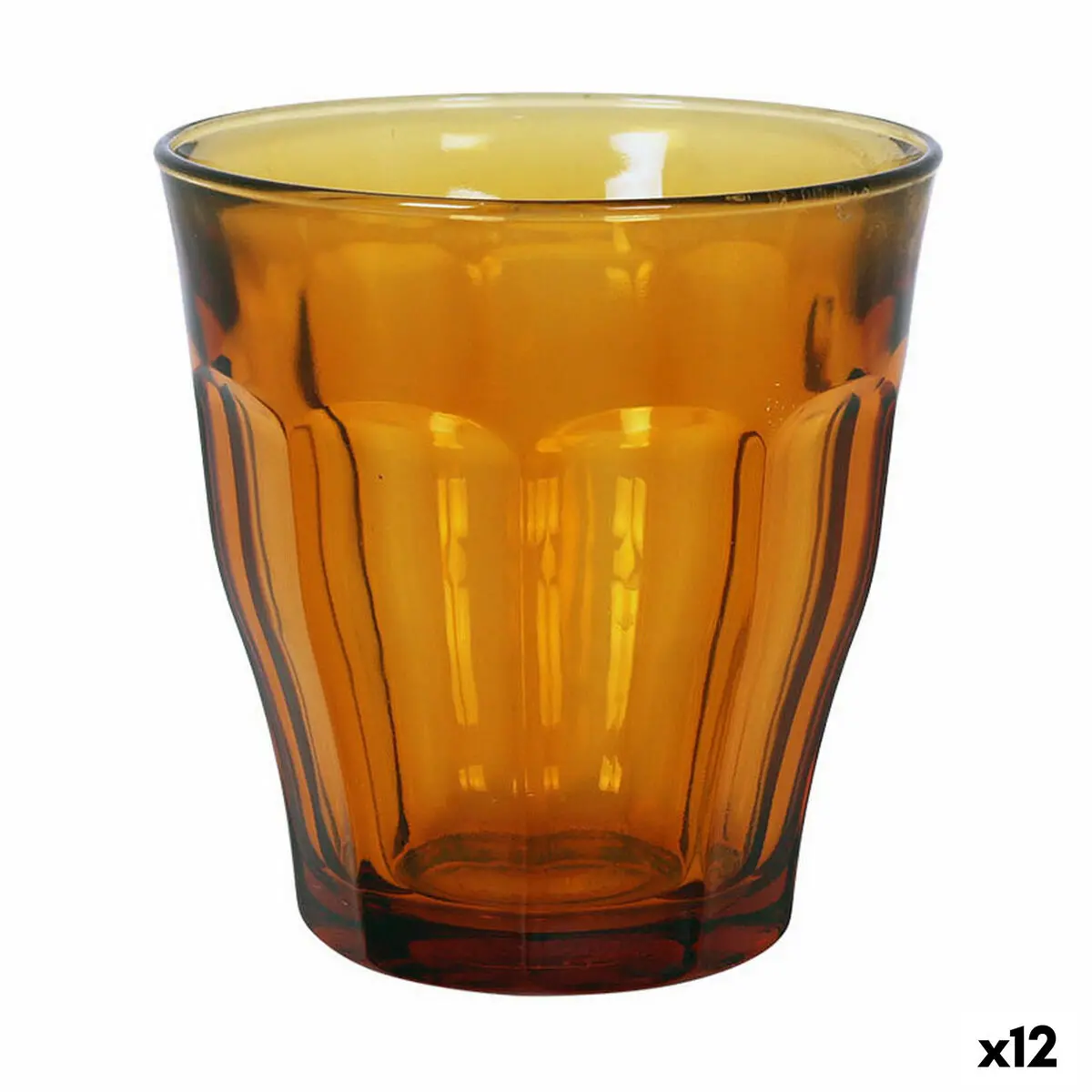 Set Of Glasses Duralex Picardie Amber 6 Pieces 250 Ml (12 Units) 1