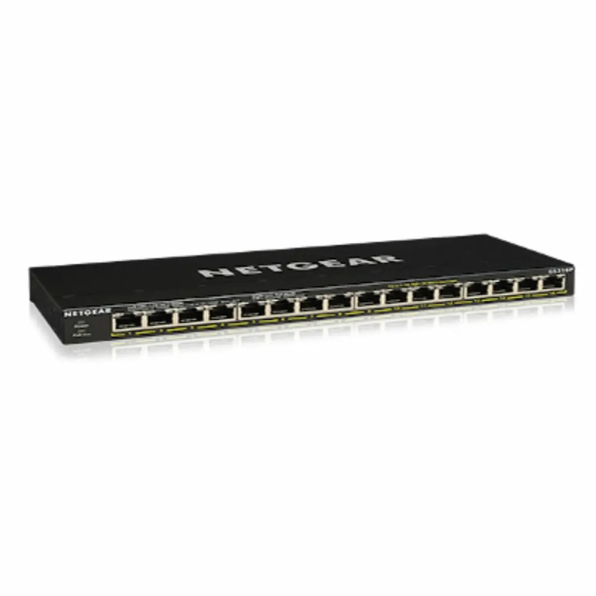 Switch Netgear Gs316p-100Eus Rj-45X16 Black 1