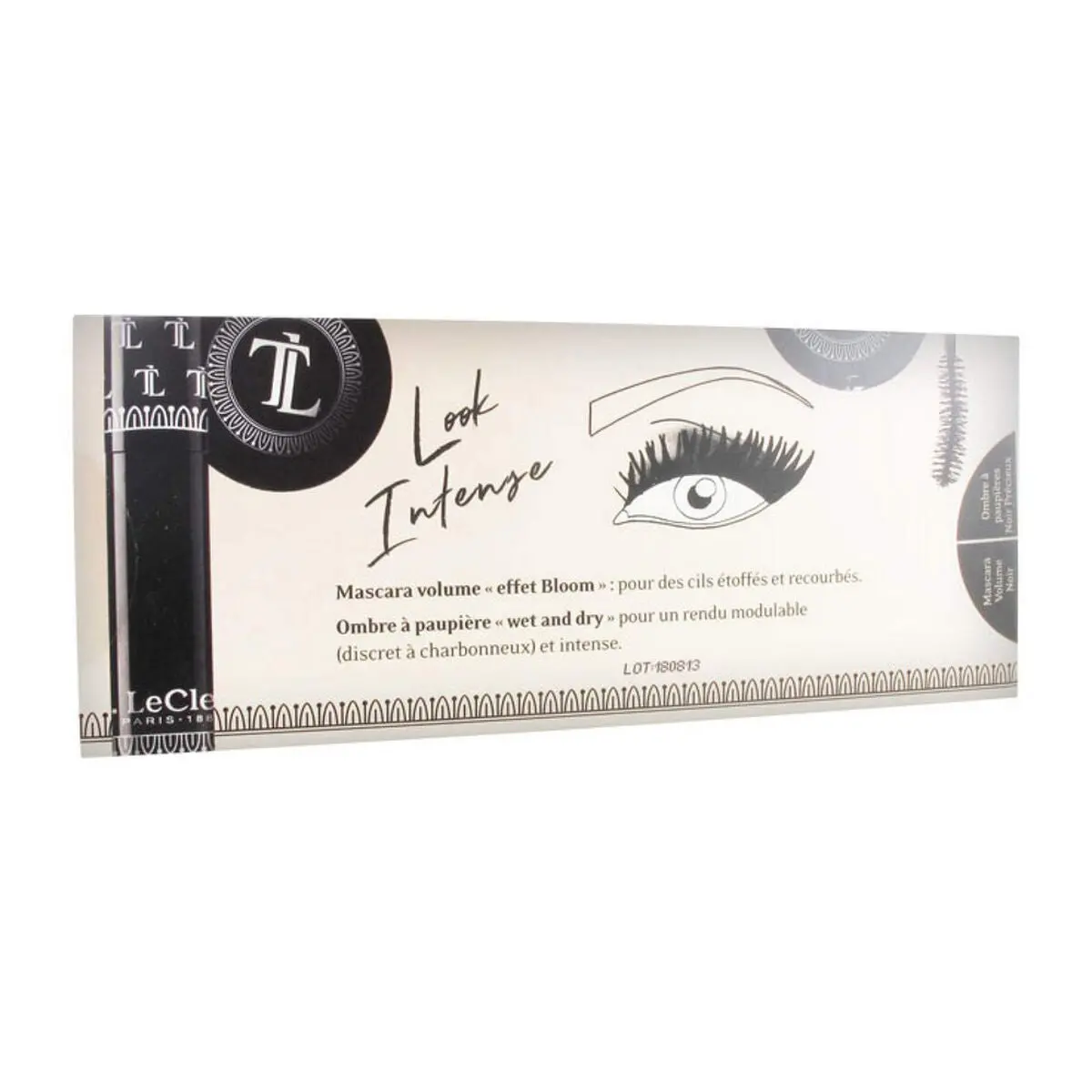 False Eyelashes Cofret Intense Noir 01 Leclerc 1