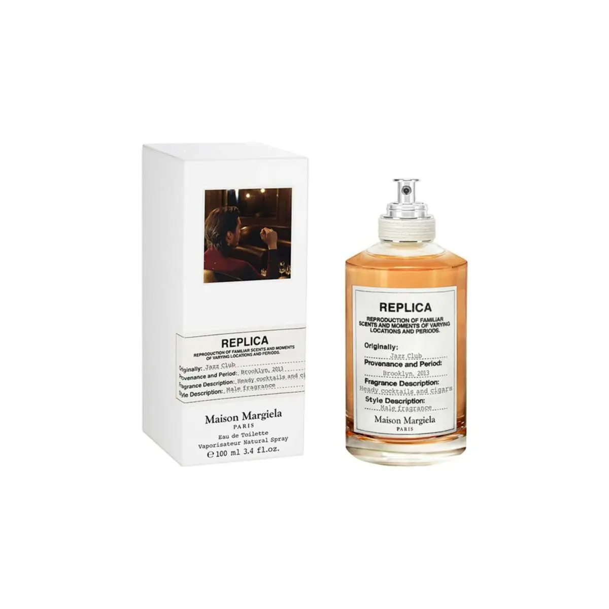 Men's Perfume Maison Margiela Replica Jazz Club Edt 100 Ml 2