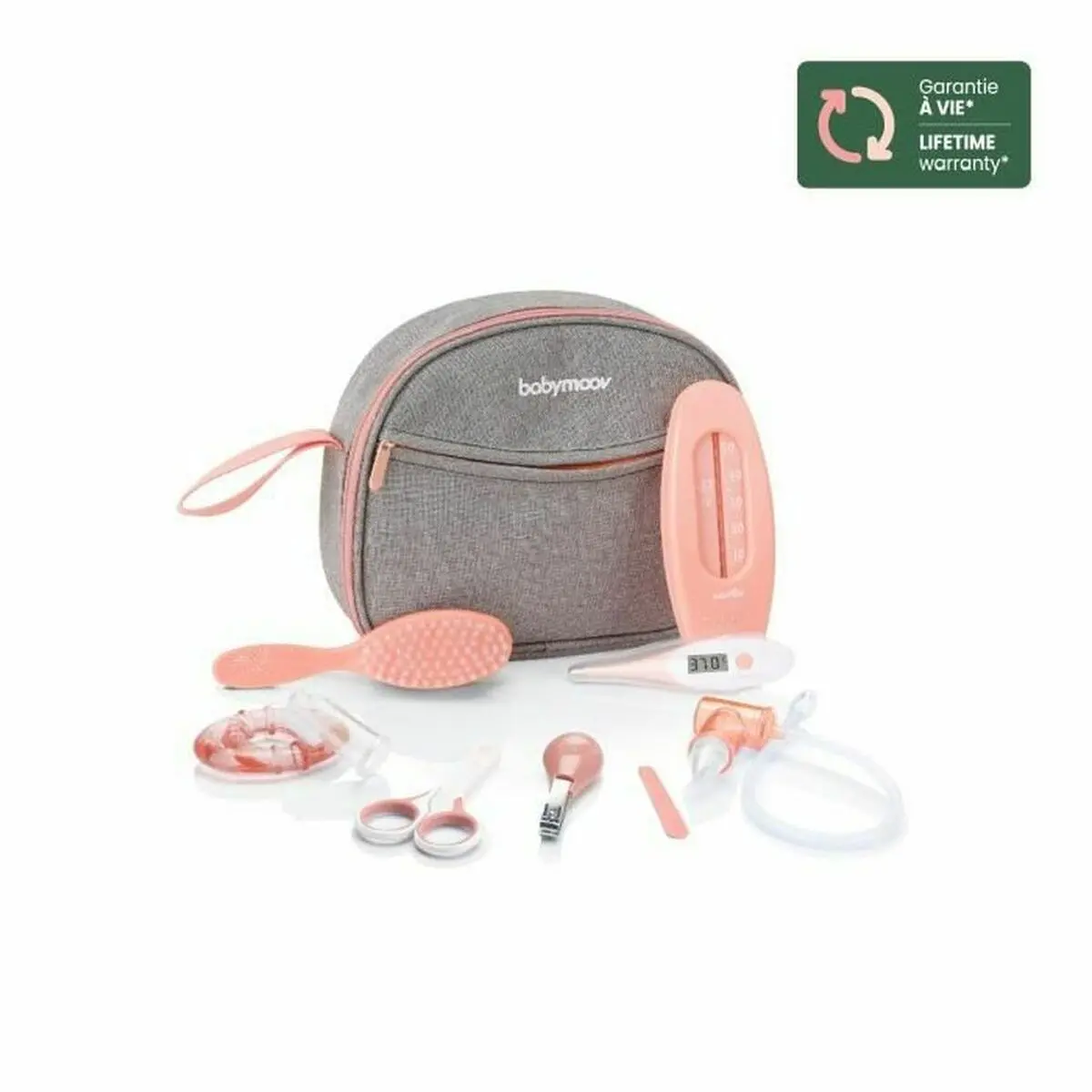 Hygiene Set Babymoov Grey Pink 1