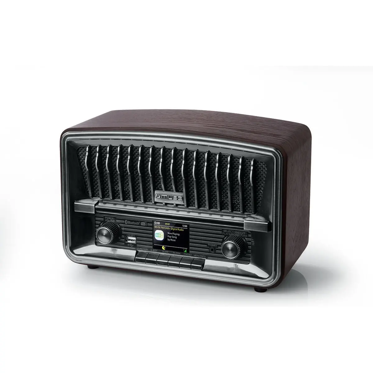 Transistor Radio Muse M-135 Dbt Bluetooth Bluetooth 5.0 1