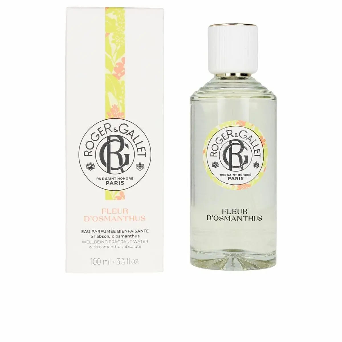 Unisex Perfume Roger & Gallet Fleur D'osmanthus Edt 100 Ml 1