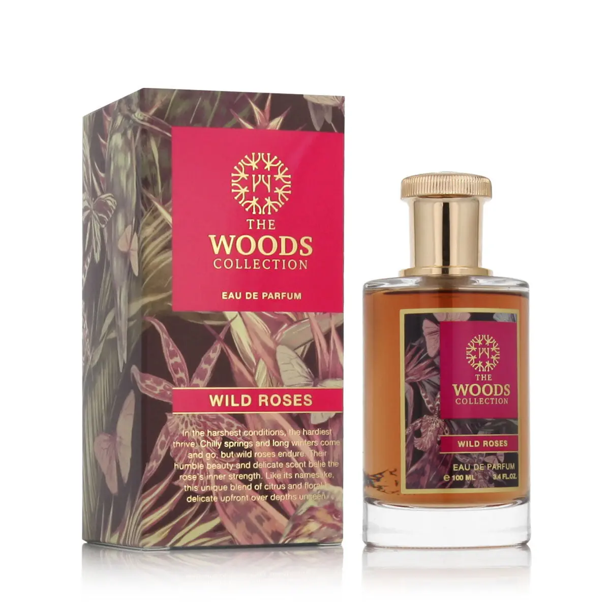 Unisex Perfume The Woods Collection Edp Wild Roses 100 Ml 1