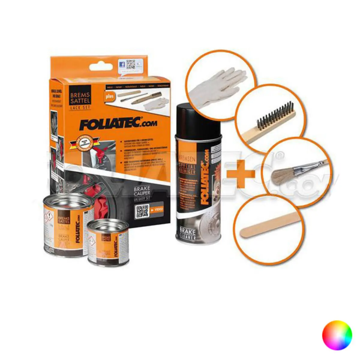 Painting Set Foliatec (4 Pcs) 1