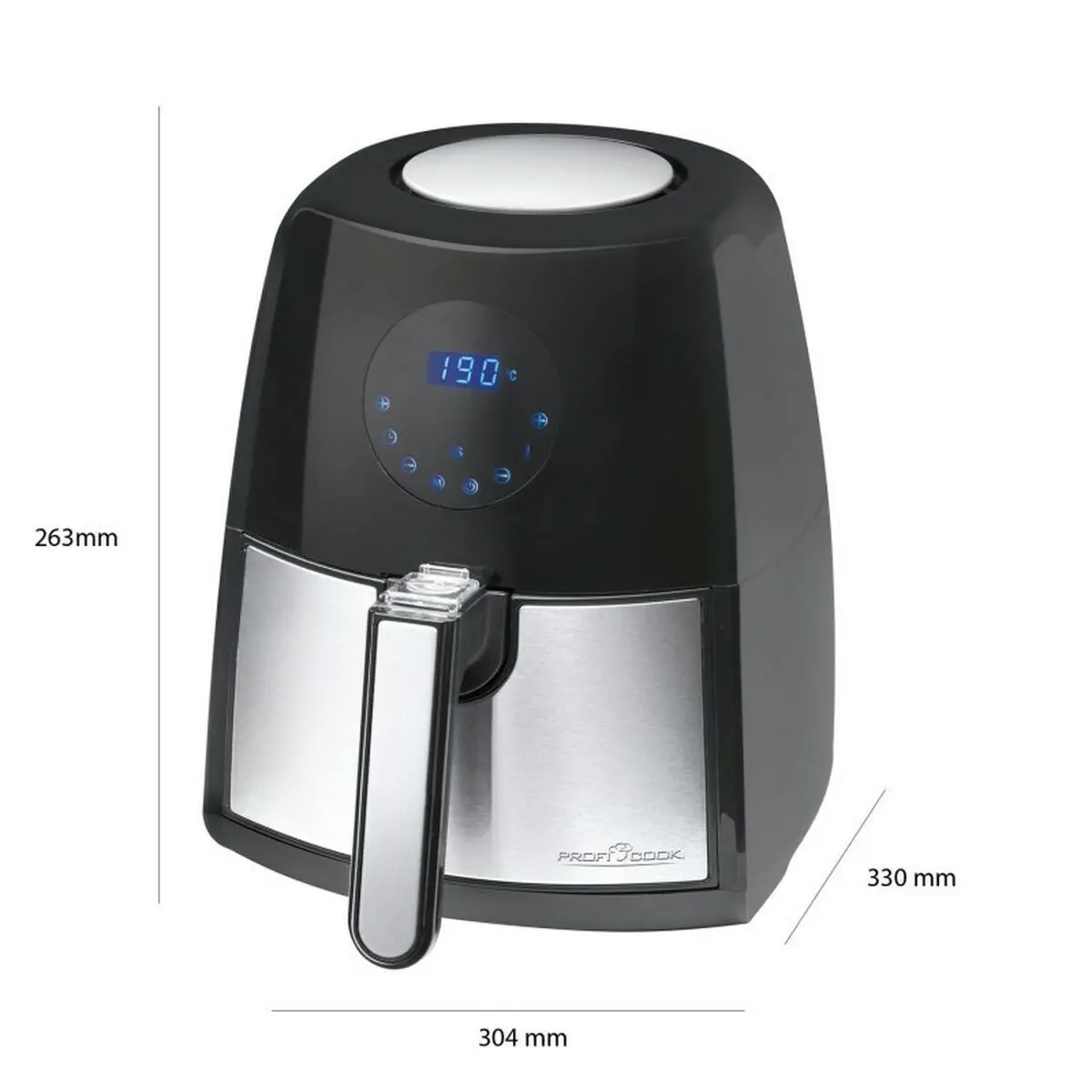 Air Fryer Proficook Pc-Fr 1147 H Black 1500 W 2,5 L 1