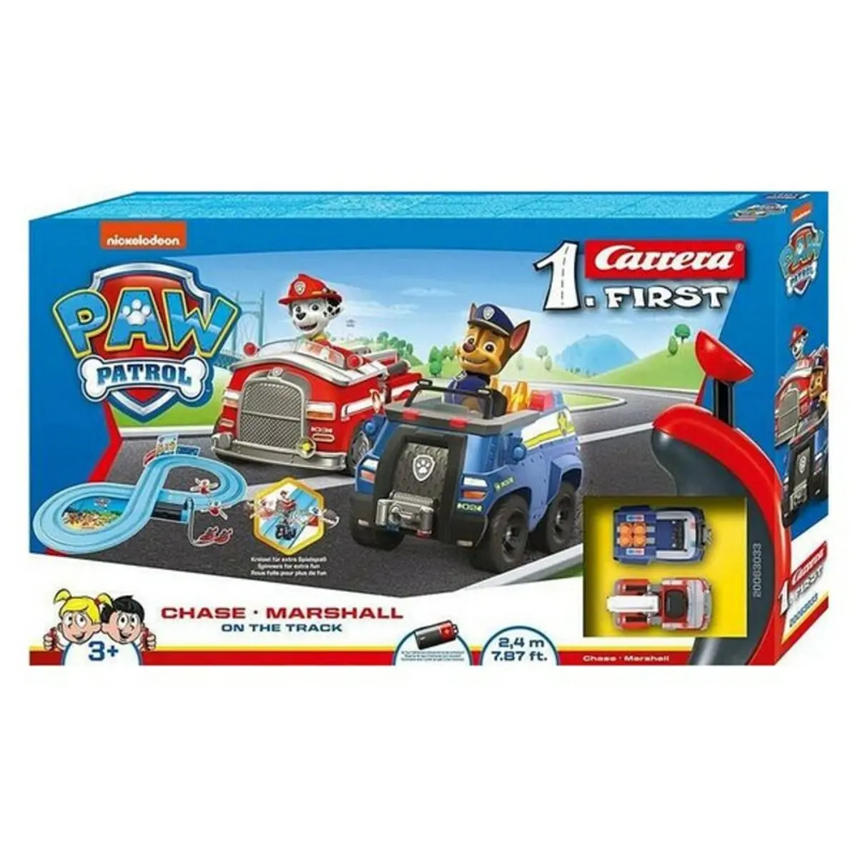 Racetrack Chase Y Marshall The Paw Patrol 369-3033 Blue (2,4 M) 1