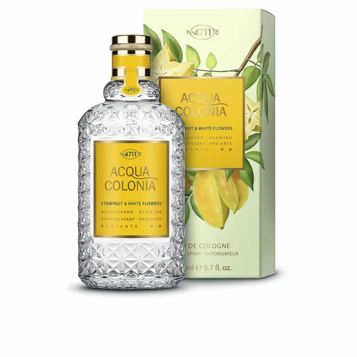 Women's Perfume 4711 Acqua Colonia Starfruit & White Flowers Edc 170 Ml 1