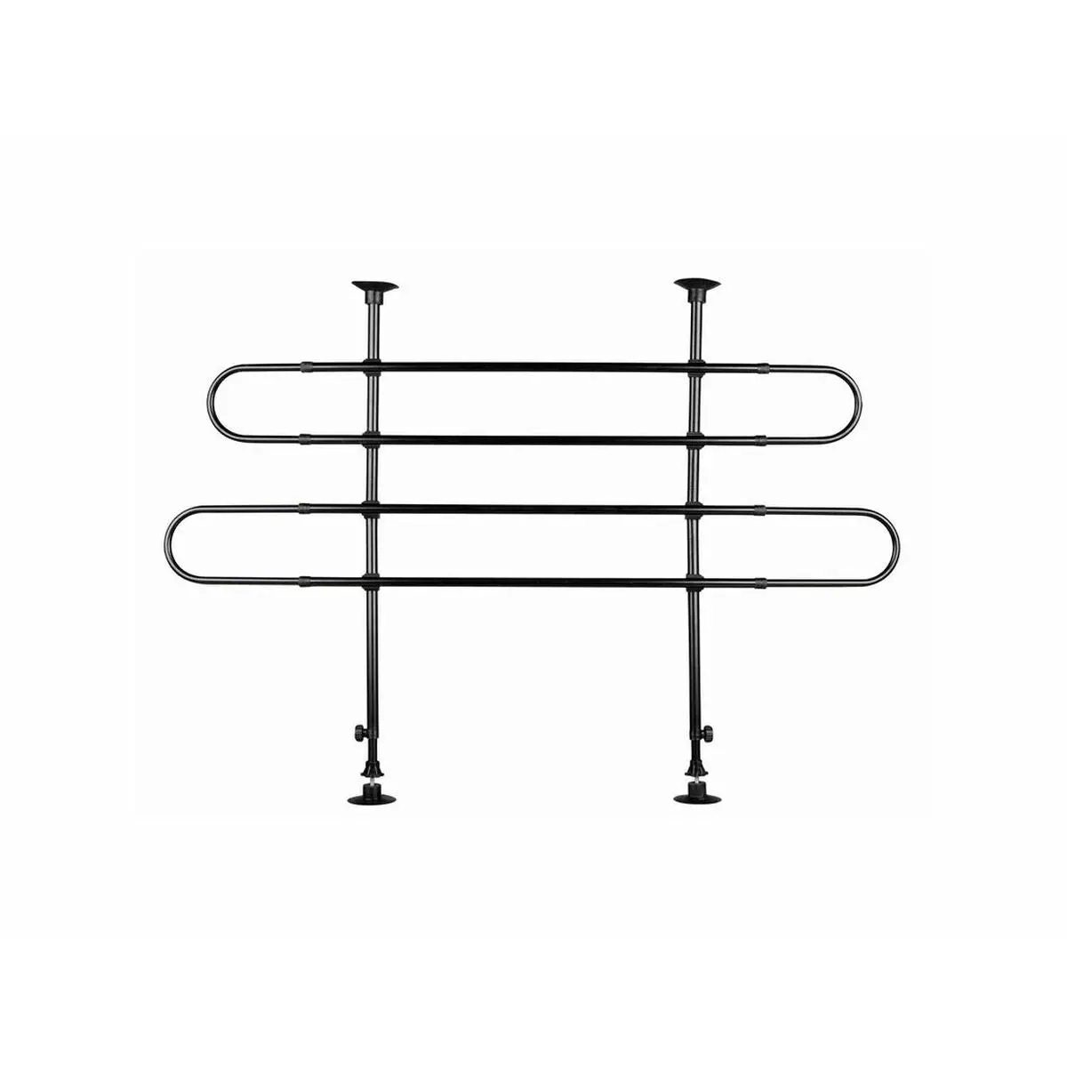 Safety Barrier Trixie Black 85-140 Cm 75-110 Cm 1