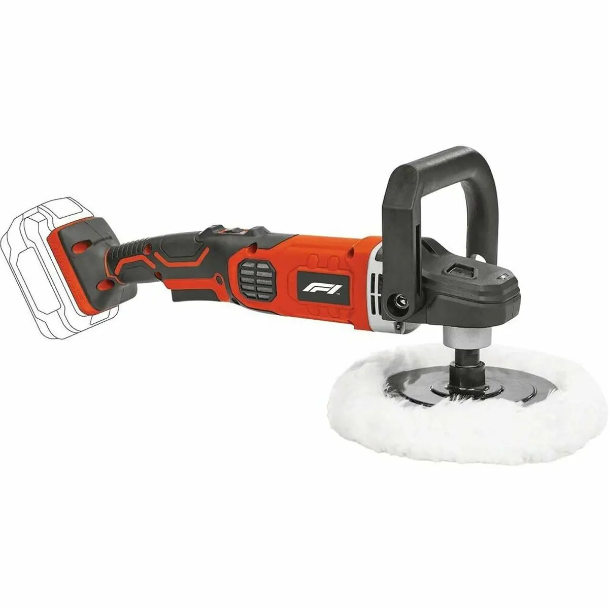 Polisher Formula 1 Pm200 Red 180 Mm 20 V 1