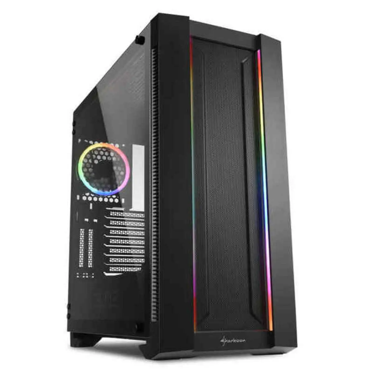 Atx Semi-Tower Box Sharkoon 4044951027156 Black 1
