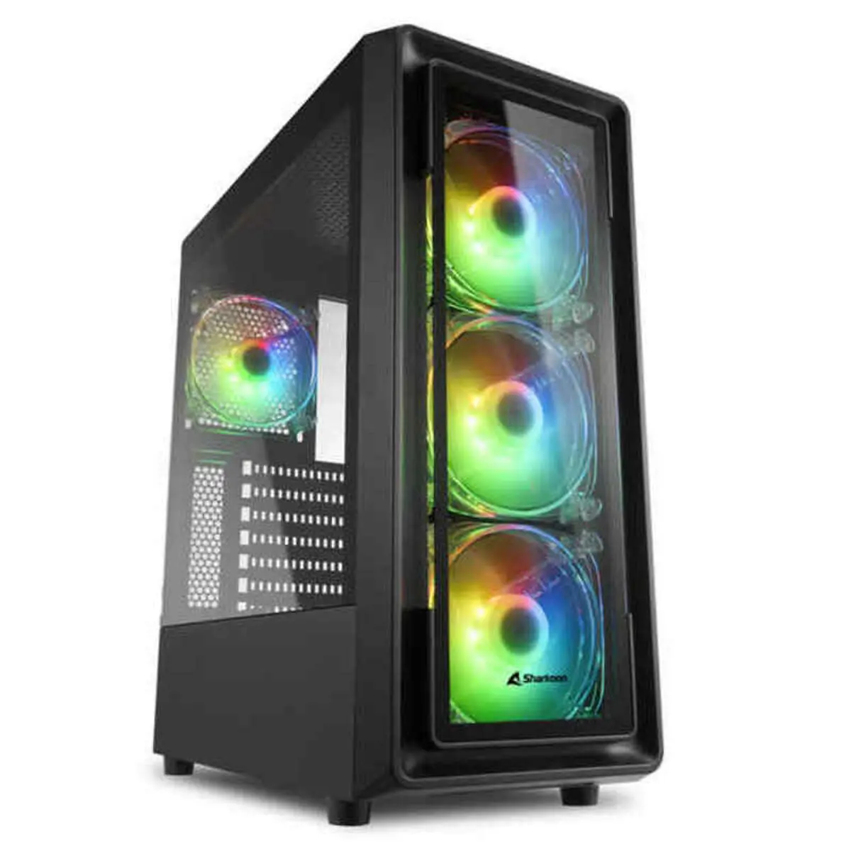 Atx Semi-Tower Box Sharkoon 4044951030187 Black 1