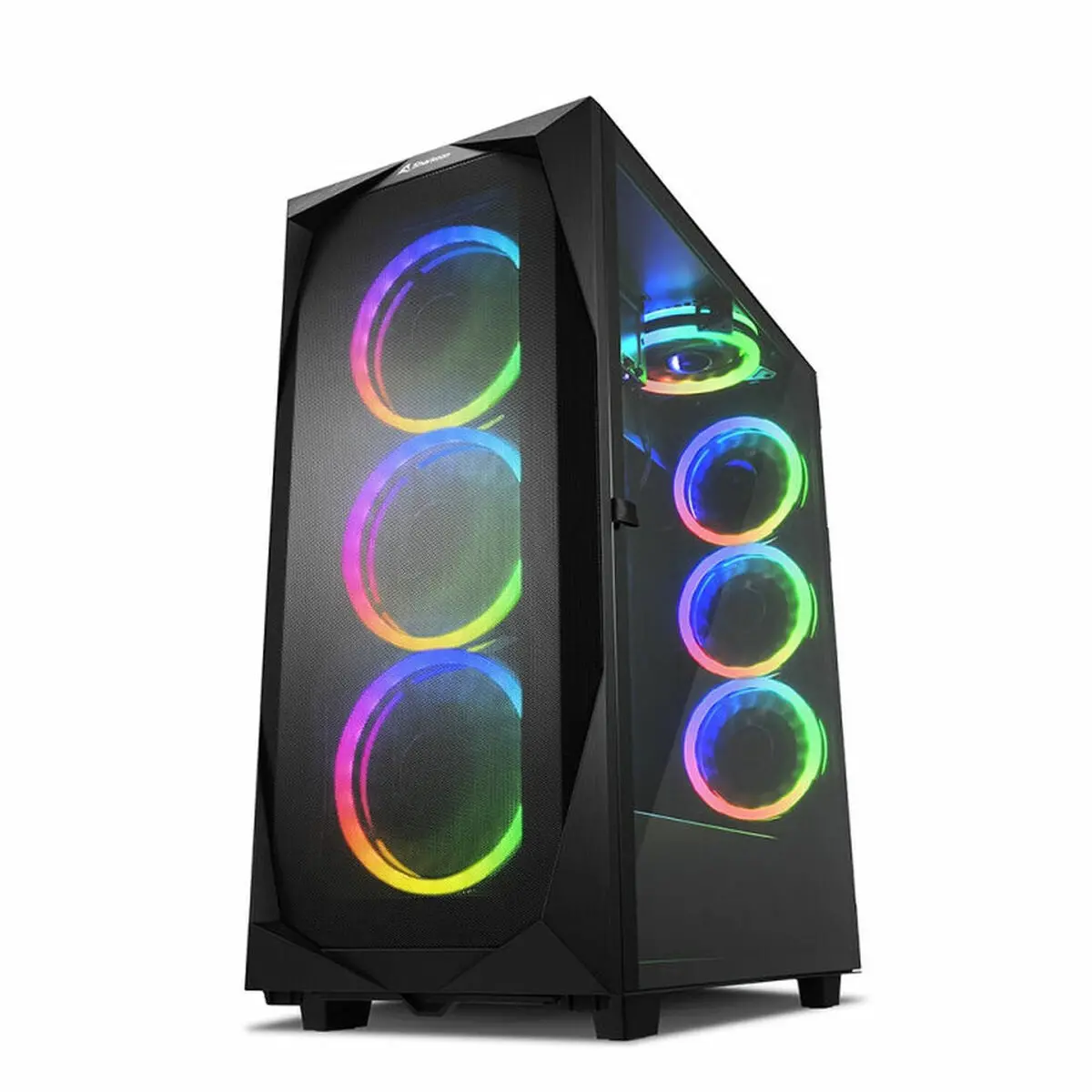 Atx Semi-Tower Box Sharkoon ‎4044951032129 1