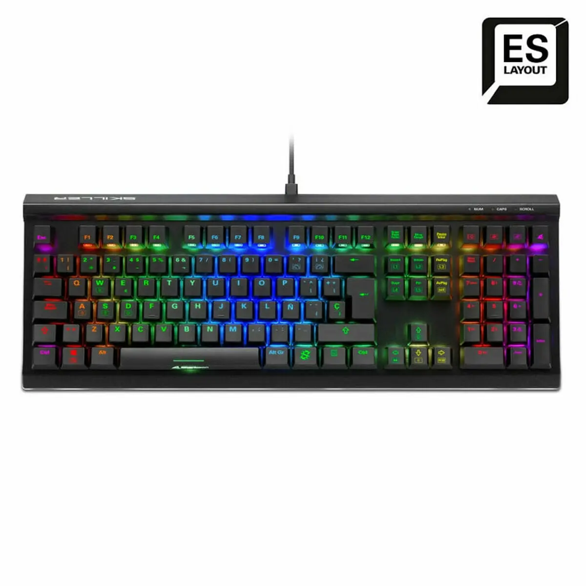 Gaming Keyboard Sharkoon Sgk60 Rgb 1