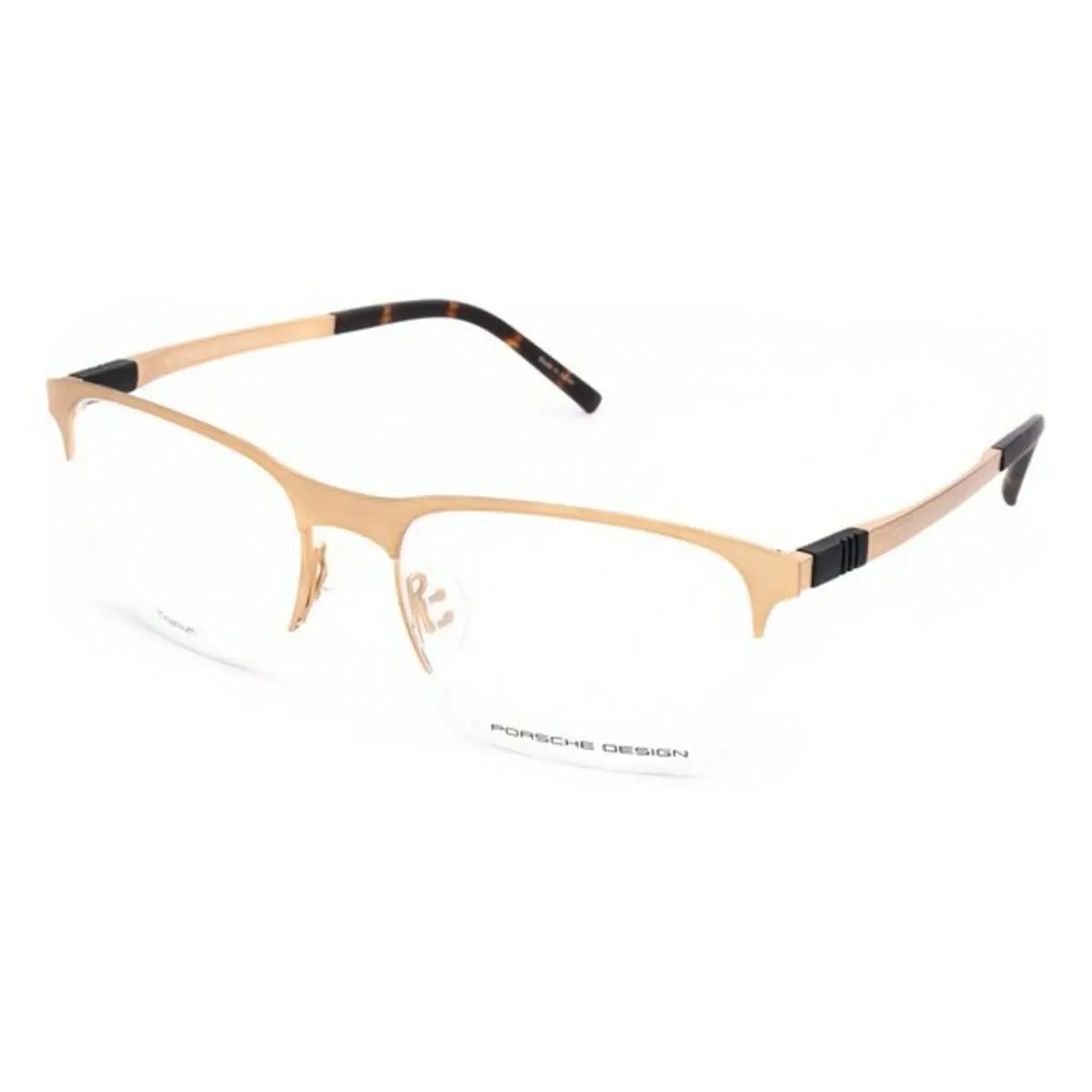 Men' Spectacle Frame Porsche P8322-B Golden Ø 54 Mm 1