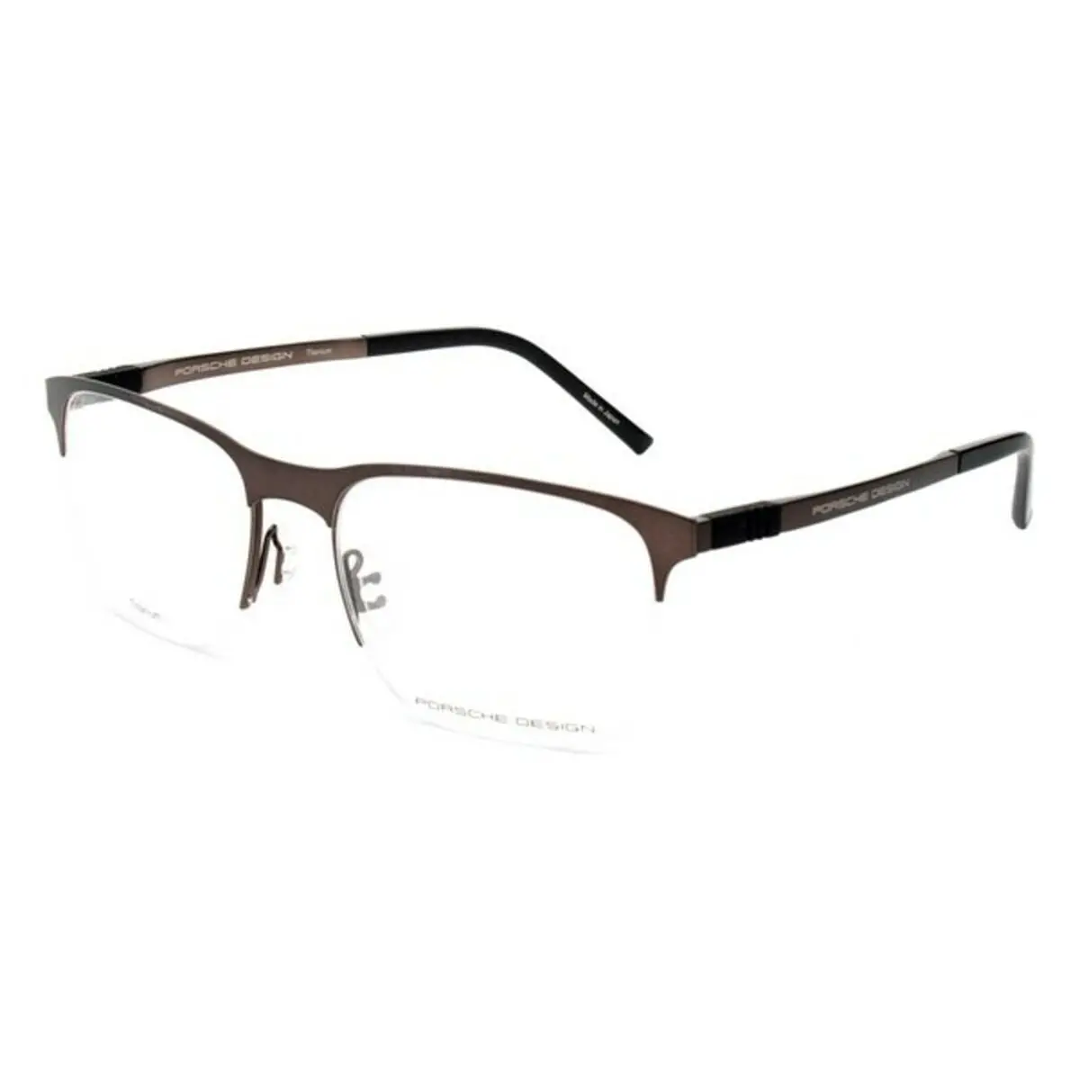 Men' Spectacle Frame Porsche P8322-D Brown Black Ø 54 Mm 1