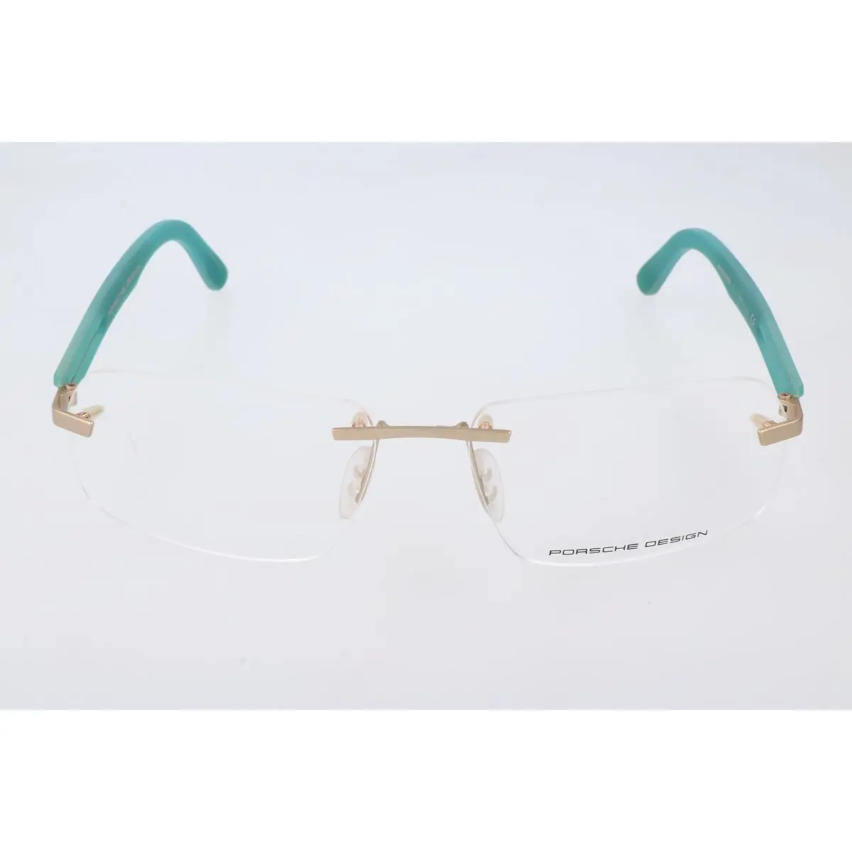 Men' Spectacle Frame Porsche Design P8233e Golden Ø 60 Mm 1