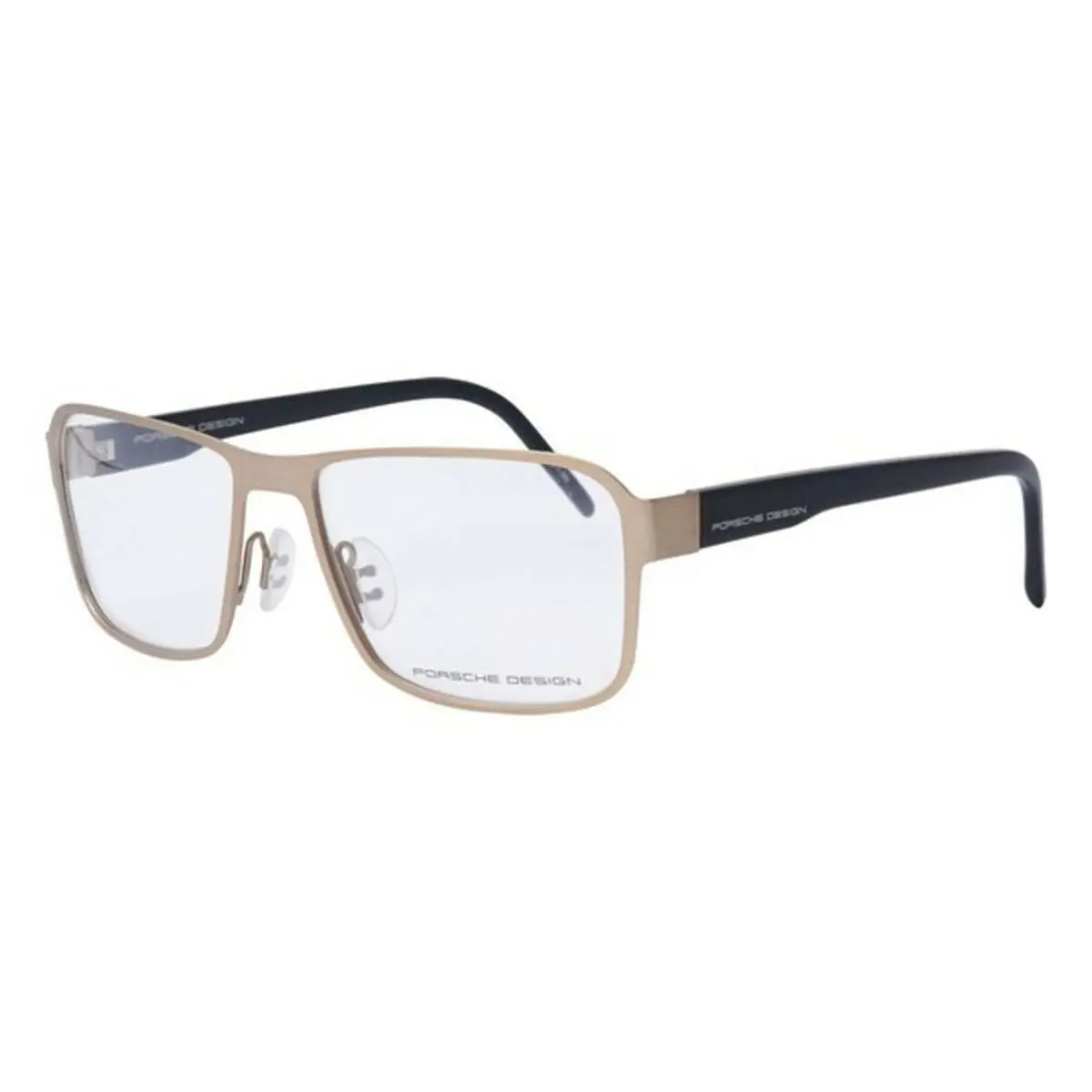 Men' Spectacle Frame Porsche P8290-D Black Golden Ø 56 Mm 1