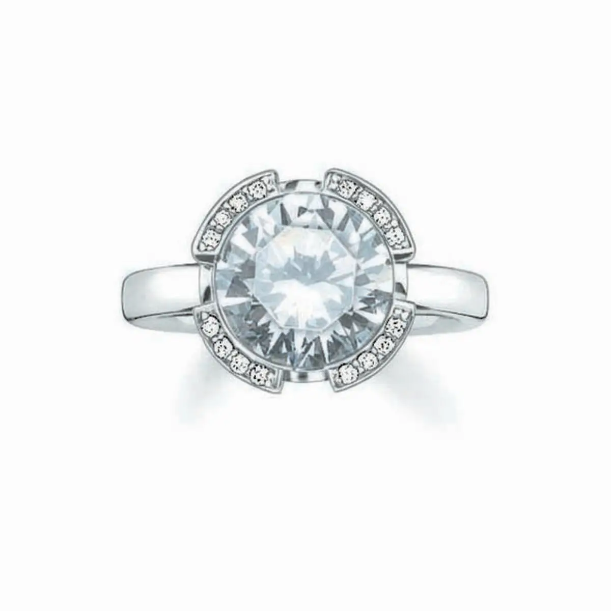 Ladies' Ring Thomas Sabo Tr2038-051-14 (14) (12) 1