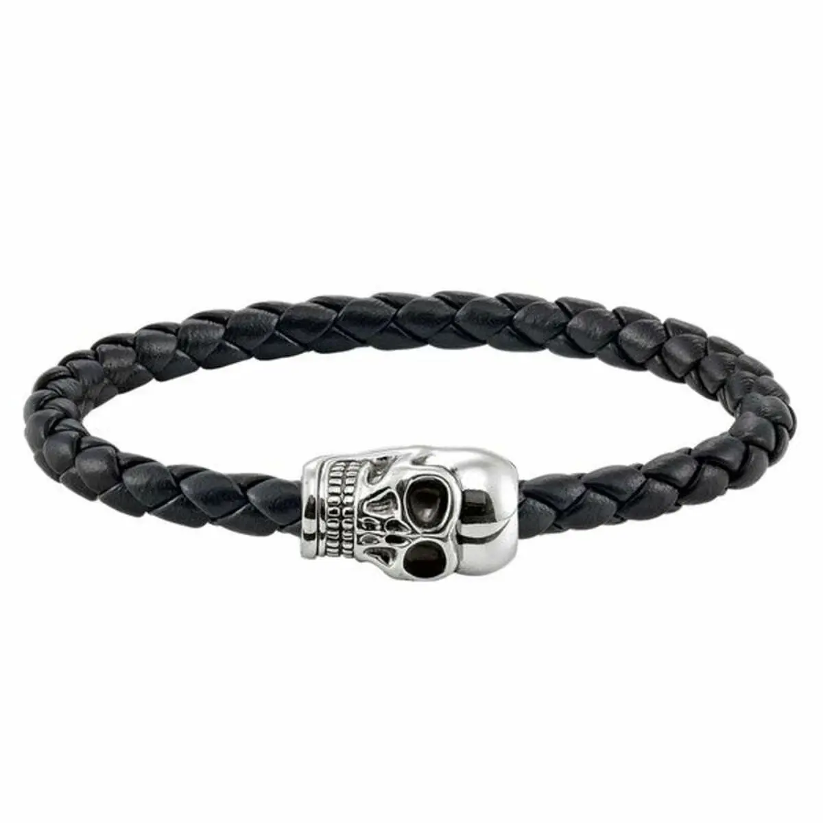 Unisex Bracelet Thomas Sabo Ub0018-823-11 Silver Black 18,5 Cm 16,5 Cm 1