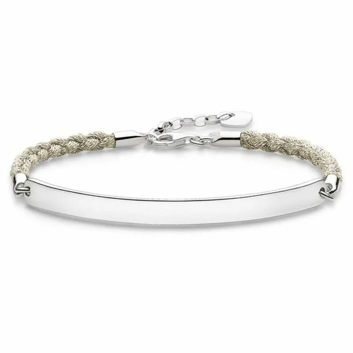 Ladies' Bracelet Thomas Sabo Lba0029-173-19 Silver White 15-18 Cm 19,5 Cm 1