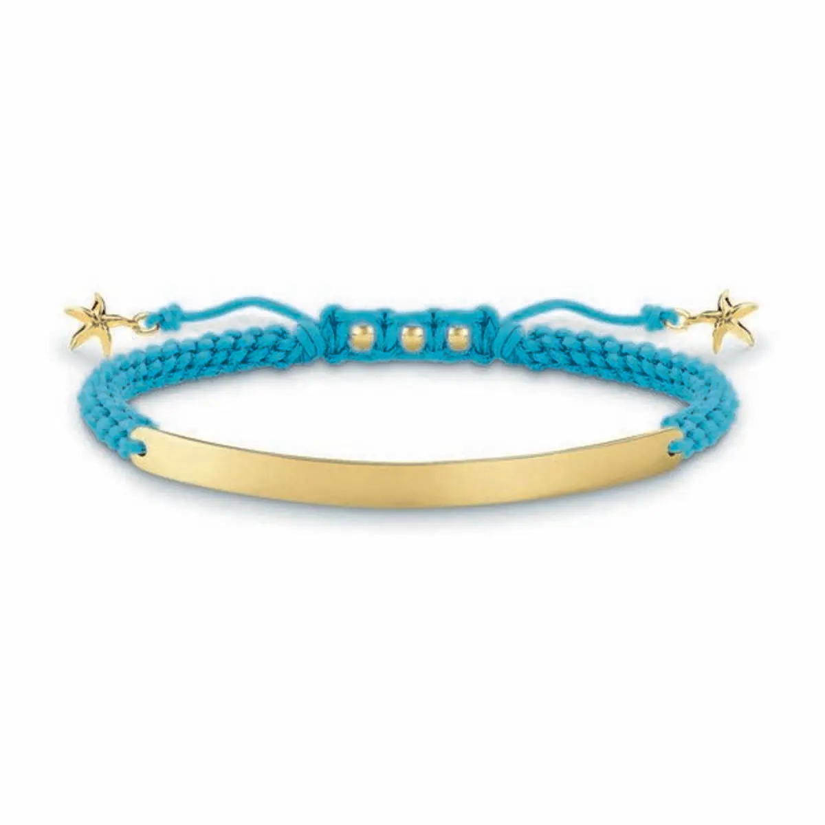 Ladies'bracelet Thomas Sabo Lba0060-848-1 Blue Silver Golden 1