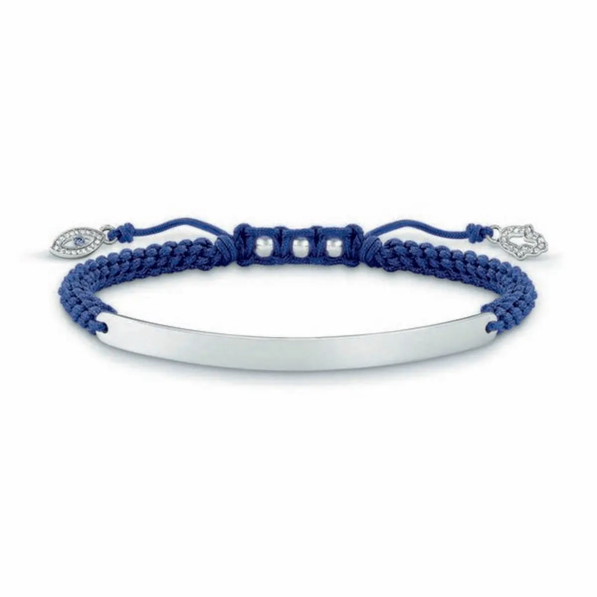 Ladies' Bracelet Thomas Sabo Lba0066-897-1 16 - 19 Cm Silver Blue 21 Cm 1